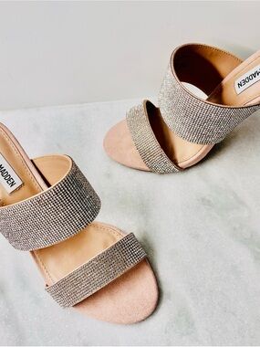 Steve Madden Bling Heels!!